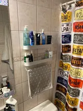 Storage-Rack-Hanger Shelves Basket-Sets Bar-Holder Bath-Towel Bathroom-Accessories Wall-Mounted