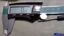 FUJIWARA-Calibrador digital de acero inoxidable Vernier, de 0 a 150mm, 1/64 fracción/MM/pulgada, LCD, resistente al agua, IP54