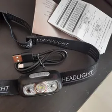 SupFire HL05 Lightweight LED Headlight USB Rechargeable Outdoor Lantern For Camping Fishing