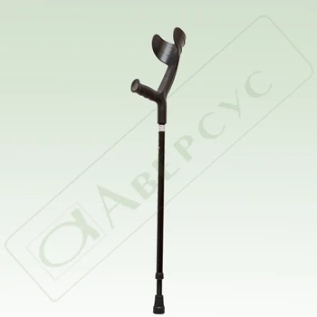 

Арт.26т. Crutch with armrest, adjustable height, button height adjustment.
