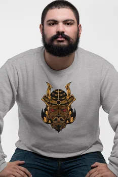 

Angemiel Wear Samurai Pig Gray Men 'S Sweatshirt