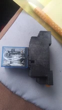 Electromagnetic-Relay Base Din-Rail-14-Pins MY4NJ AC220V Coil DC12V 4NC 4NO Small 1set