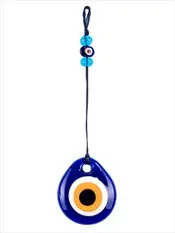 

Evil eye protection Nazar Charm %100 handmade by glass masters in Turkey hanging on your home entrance