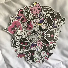 Pegatinas de Anime de dibujos animados, pegatinas de grafiti, diario, equipaje, portátil, PVC, impermeables, 10/30/50/100 Uds.