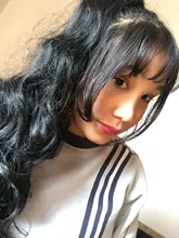 AISI BEAUTY-extensiones de cabello sintético con coleta ondulada para mujer, coletero con cordón, color negro, Rubio y rojo