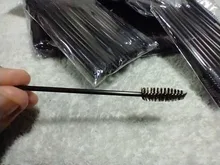 MEISHENJIE-brochas de maquillaje desechables para pestañas, varitas de rímel con mango de diamante, herramientas de extensión de pestañas, 5-50 Uds.