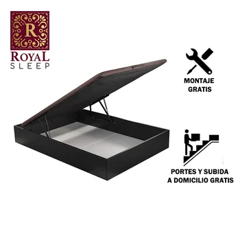 

Royal Sleep Bed Folding 105x182 Color Wenge Mount Shipping and Large Capacity Furniture Bedrooms Home Comfort