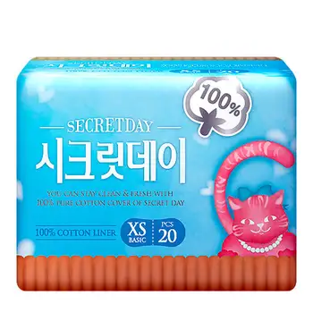 

Daily pads secret day Xs basic 15 cm