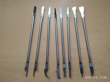 8-en-1 del teléfono móvil de la tableta portátil Chip LCD CPU separación pegamento cuchillo de extracción de herramienta de eliminación de Kits de reparación de pegamento cuchillo de extracción