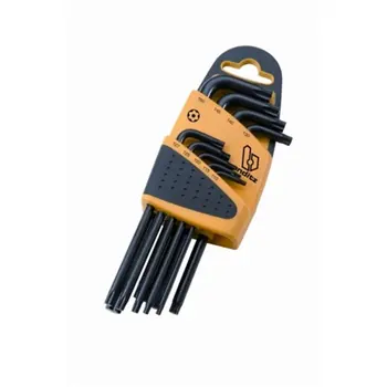 

SET OF TORX KEYS 1,5-10MM E/HARD LAYERED BIANDITZ 9 PZ