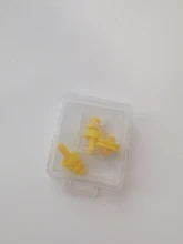 2 juegos de tapones impermeables para la nariz, Clip para los oídos de silicona suave, para deportes acuáticos, para piscina, suministros de buceo, accesorios de natación, 5 colores