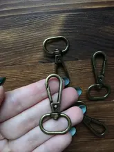 Gatillo giratorio de Metal, 5 uds., 4 tamaños, broche de langosta, gancho a presión, llavero con anilla, cordón de Paracord, artesanía, mochila para exteriores, piezas para mochilas