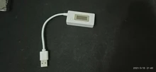 Amperímetro de cola blanca de KCX-017 con pantalla LCD, medidor de Monitor de capacidad de corriente de voltaje Mini USB, Detector de 3V-7V, medidor de corriente móvil