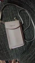 2020 mujeres billetera Color sólido de cuero correas de hombro bolsa teléfono móvil tarjeta grande titulares cartera bolso bolsillos chicas