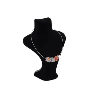 

Goo Design Copper Leafing And Copper Bulk Concrete Necklace (2B + 1K)