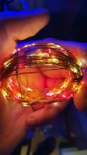 String-Light Timing-Battery Christmas-Decoration Remote-Control Festive Party Copper