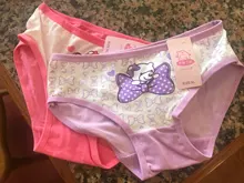 Kids Underwear Panties Briefs Shorts Baby-Girl Cotton Cartoon Children's Lot ZL15 2-To-10-Years