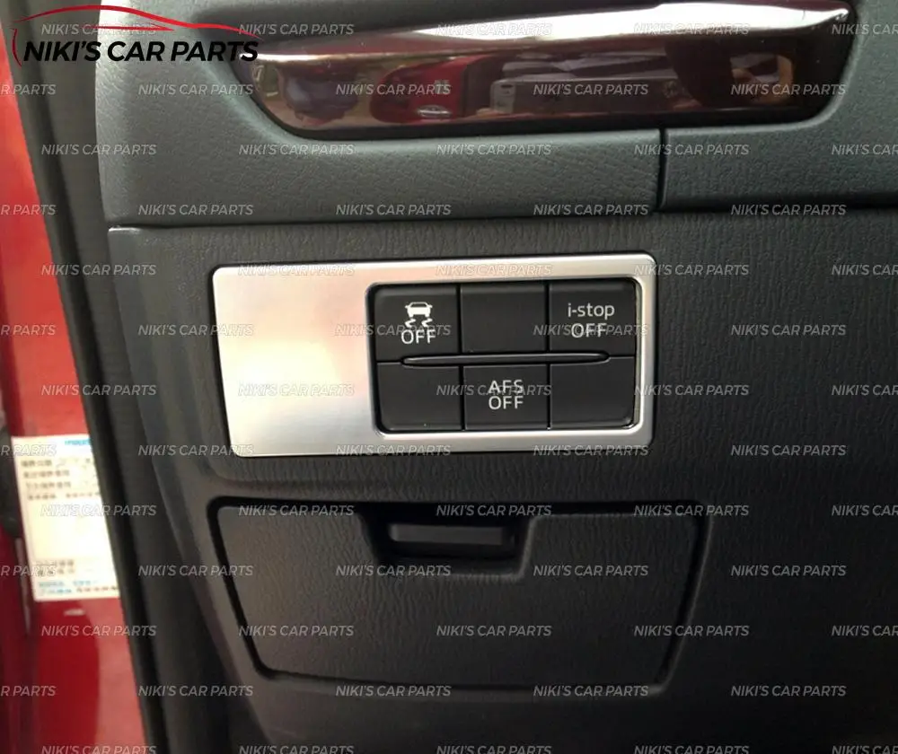 Крышка рамка кнопок чехол для Mazda 6 2013- пластиковая формовка из АБС украшение автомобиля Стайлинг тюнинг интерьера