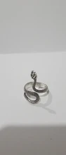 Open Vintage Snake Free Size Ring For Women Men Gothic Rock Hip Hop Black Animals/Dragon/Deer/Goat