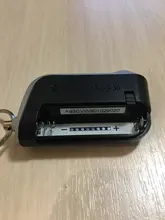 Llavero para mando a distancia LCD Vertical A93, sistema de alarma antirrobo para coche, bidireccional, rusa, A93