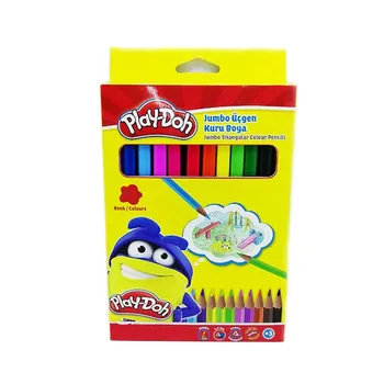 

Play-Doh Jumbo Woodfree Triangle Dry Paint-ideal for preschool education triangle shank thick jumbo dry paint