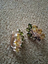 INALIS-pendientes de cobre multicolor para mujer, joyería femenina de la paz, de árbol de oliva, CZ, regalo de Festival