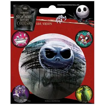 

Nightmare Before Christmas (the) : Characters (set stickers 12,5x10 Cm)
