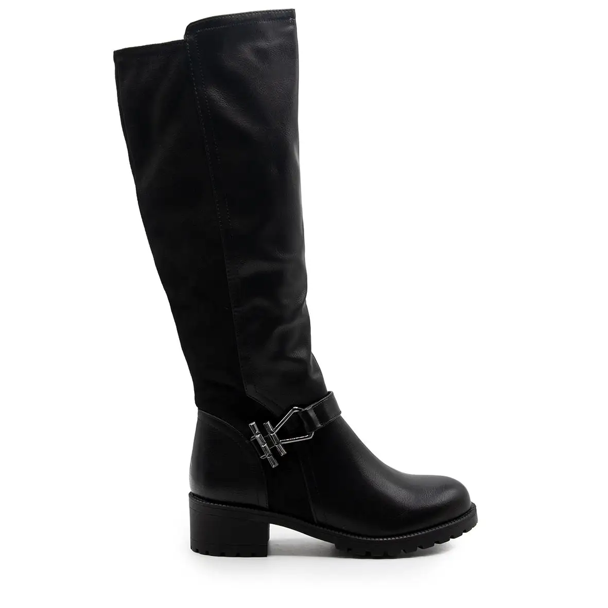 ZAPSHOP-WOMAN-SYNTHETIC-NEW COLLECTION-BOOT OVERKNEE WITH BUCKLE MATERIAL SYNTHETIC MOD: Z91254 | Обувь
