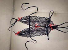 Swimsuit Erotic Sexy Underwear Babydoll-Sleepwear Lace Three-Point Lingerie-Products