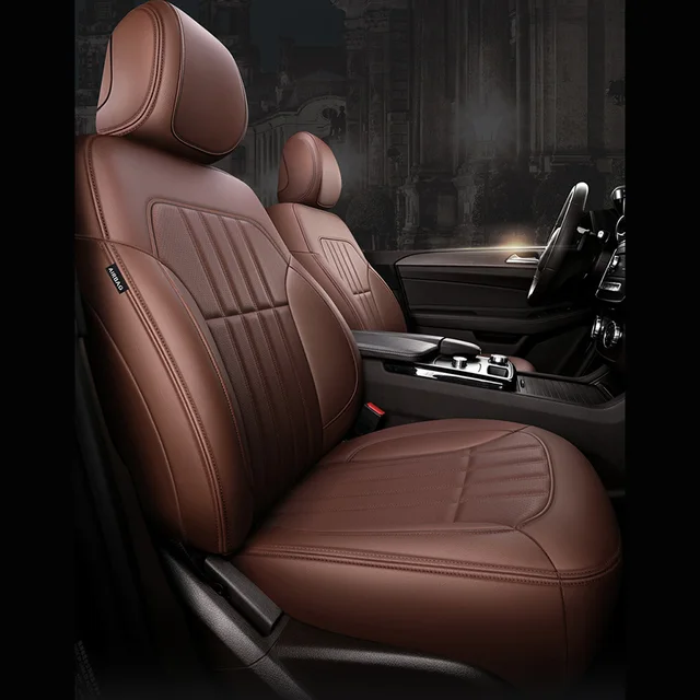 Auto Sitzbezüge-Set Leder, für Audi Q3 F3 2019-2023 5-Sitze