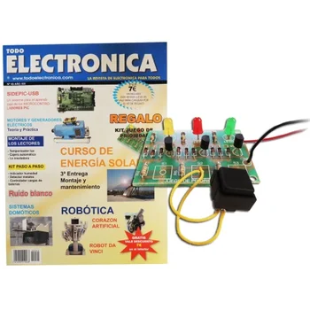

Electronic Kit to fit: Game priority + Magazine Todoelectronica N ° 49