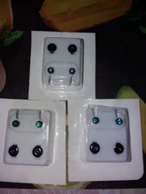 1 par de moda estéril de acero Piercing en la oreja de tornillo de oro pendientes de perno para oreja Piercing en cartílago de la oreja para pendiente arma