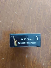 Saxofón Tenor para principiantes, Fuerza de las cañas, 1,5, 2,0, 2,5, 3,0, Bb Tone, caña de instrumentos de viento de madera, 10 Uds.