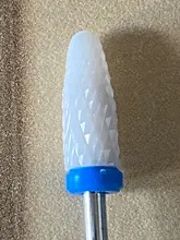 1 Uds cono de cerámica cortador de uñas taladro mm broca para fresa para manicura Burr poco de cutícula eliminar archivos de uñas de Gel polaco herramientas