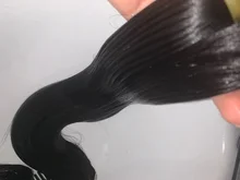 Links-extensiones de pelo ondulado brasileño, 1/3/4 mechones rectos, Color Natural, 28, 30, 32, 34, 40 pulgadas, extensiones de cabello Remy