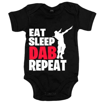 

Baby bodysuit Eat Sleep Dab Repeat