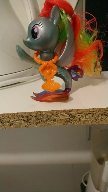 My Little Pony The Movie Series PVC Mermaid Pony Toy Twilight Sparkle Rainbow 