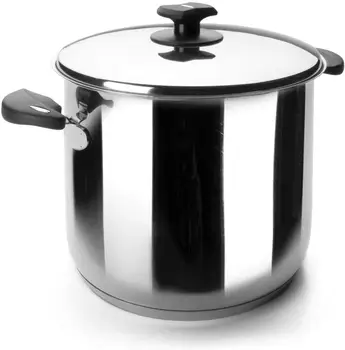 

Lacor-88125-deep pot with cover Nova Ladycor 24cm Inox.
