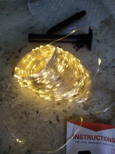 String-Lights Garland Solar-Lamp Fairy LED 20m-Decor Holiday Christmas-Party Garden Outdoor