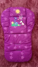 Almohadilla de carro para bebé, cojín de dibujos animados para cochecito de bebé y carrito de bebé, almohadilla para cochecito, forro acolchado, colchón para asiento