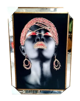 

Luxury Mirror Framed Digital Canvas Painting 60 * 90 cm