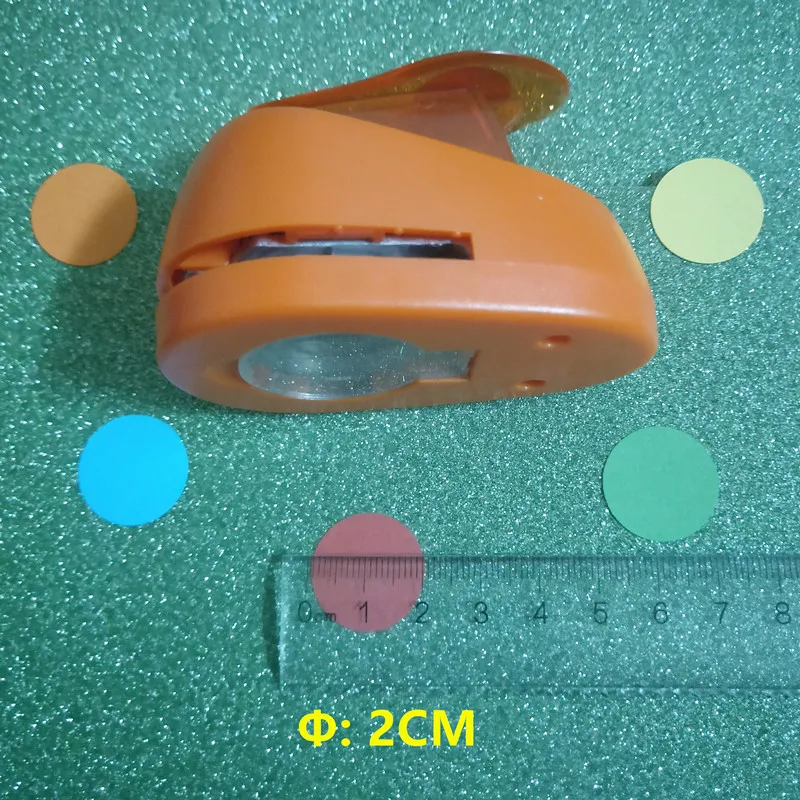 2cm circle craft punch 20mm round paper puncher Hole Punch Kids scrapbook cutter