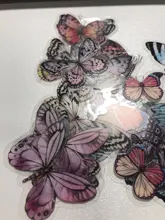 Pegatinas decorativas de mariposa Mr.paper, 8 diseños de 40 unidades por lote, pegatinas de papelería DIY para álbumes de recortes