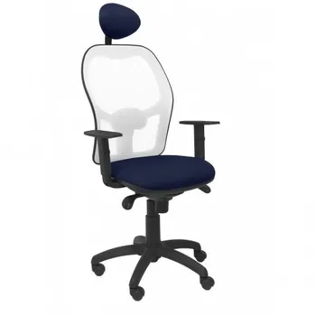 

15SBBALI200C white mesh Jorquera seat bali navy blue with piquera fixed headboard and CRESPO