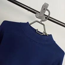 Jersey de Cachemira para hombre, jersey con cuello medio alto, básico, color sólido, clásico, de manga larga, 2020