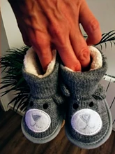 Botas de invierno para bebé, zapatos de oso de dibujos animados para recién nacido, botines para niño y niña, botines súper cálidos para nieve