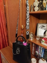 Correa ajustable para bolso, accesorios para bolsos, cinturón de cuero, correa de hombro ancha de arcoíris, correa de repuesto para bolso