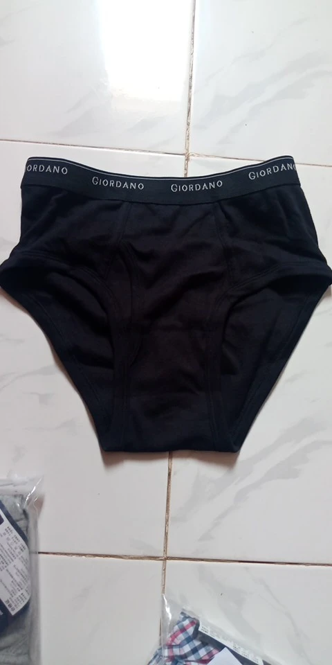 Giordano Men Underwear Basic Cotton Soft Male Underwear 3pcs Sous