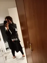 Coat Hoodie Streetwear Black Trench Female Long-Print XITAO Plus-Size Women Spliced Casual