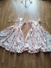 Women's Dresses Chic Lady Kawaii Ulzzang Strawberry Rabbit Cute Strap Dress Female Ins